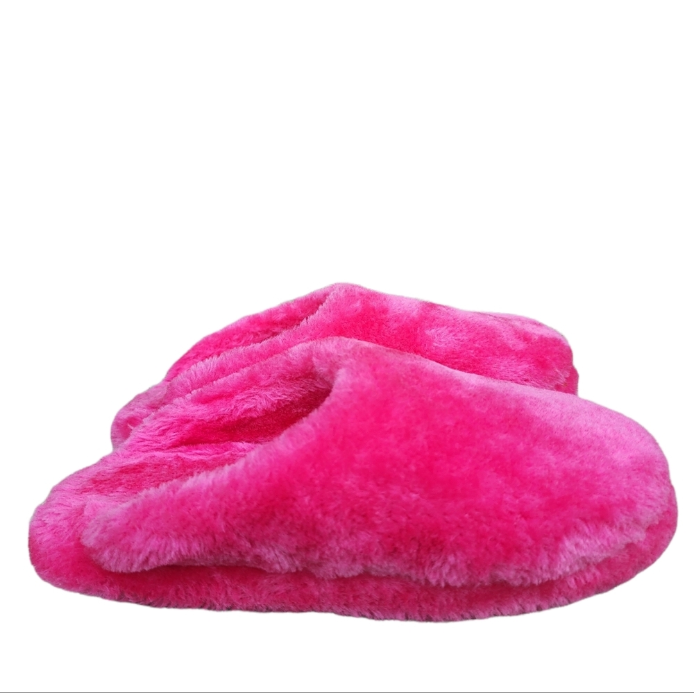 Pink Slipper | Furry Shoes for Women Size L 9-10 - Picture 4 of 9